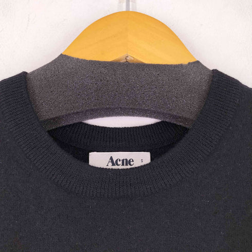 アクネ Acne レイヤードデザイン S/S クルーネックニット レディース JPN:S