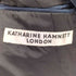 キャサリンハムネットロンドン KATHARINE HAMNETT LONDON センターベント ベロア チェスターコート レディース FREE