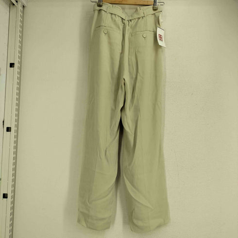ユナイテッドアローズグリーンレーベルリラクシング UNITED ARROWS green label relaxing 23SS スフレット ベルト ワイド パンツ レディース JPN:38