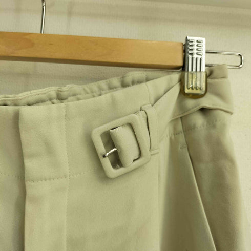 ユナイテッドアローズグリーンレーベルリラクシング UNITED ARROWS green label relaxing 23SS スフレット ベルト ワイド パンツ レディース JPN:38