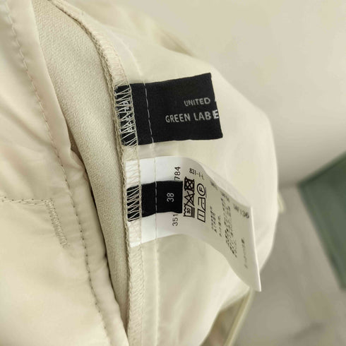 ユナイテッドアローズグリーンレーベルリラクシング UNITED ARROWS green label relaxing 23SS スフレット ベルト ワイド パンツ レディース JPN:38