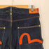 エヴィス EVISU PMG ボタンフライデニムパンツ メンズ 32