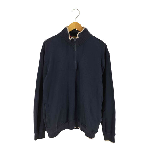 トミーヒルフィガー TOMMY HILFIGER ハーフジップ スウェット メンズ import:M