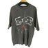 ザラ ZARA ウォッシュ加工プリントニットTシャツ メンズ import:L