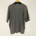 ザラ ZARA ウォッシュ加工プリントニットTシャツ メンズ import:L