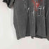 ザラ ZARA ウォッシュ加工プリントニットTシャツ メンズ import:L
