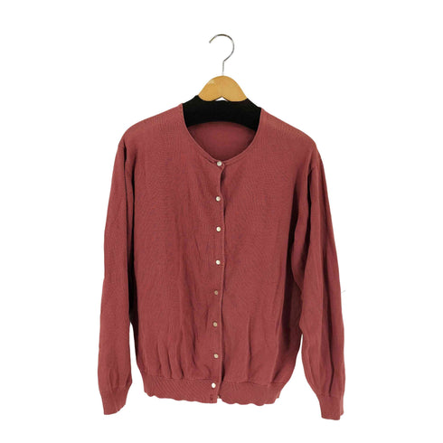 ギャップ Gap 90s OLD GAP コットン ニット カーディガン レディース import:L