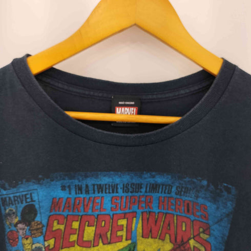 マーベル MARVEL キャラクタープリントクルーネックTシャツ メンズ import:XXL