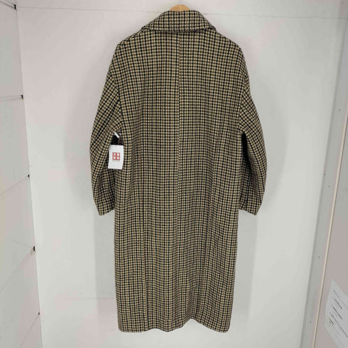 ザラ ZARA ガンクラブチェックチェスターコート メンズ M