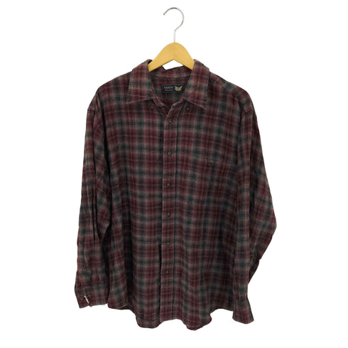 アロー ARROW L/S フランネルチェックシャツ メンズ import:L