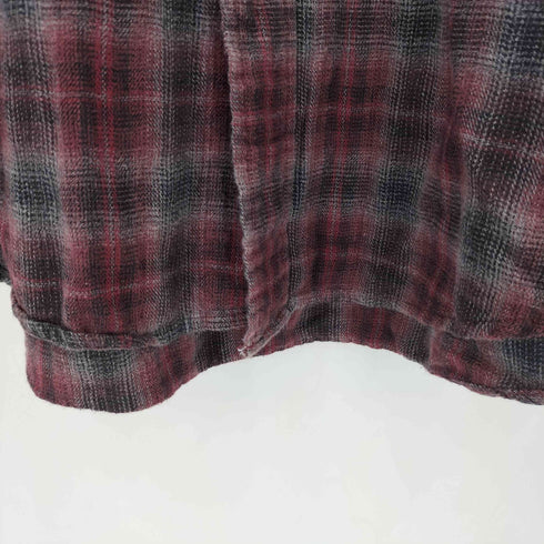 アロー ARROW L/S フランネルチェックシャツ メンズ import:L