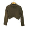 ザラ ZARA ニットクロップドコージーセーター レディース JPN:S
