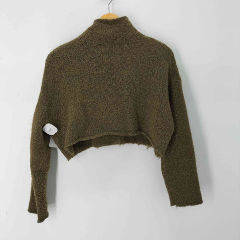 ザラ ZARA ニットクロップドコージーセーター レディース JPN:S