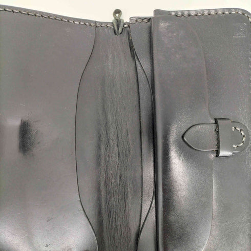 黒羽 レザー 長財布 メンズ