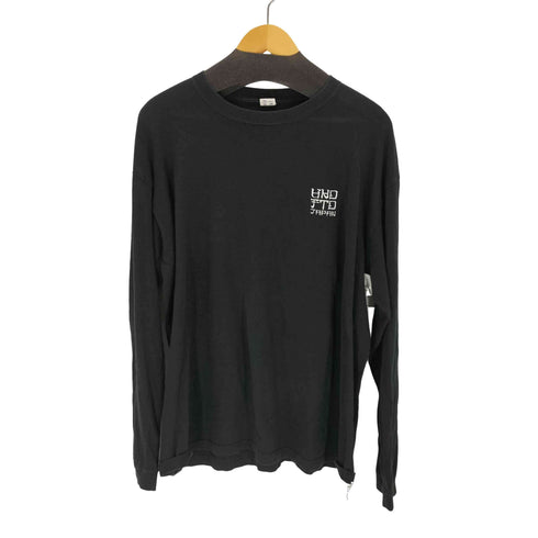 アンディフィーテッド UNDEFEATED バックプリント クルーネック ロングスリーブTシャツ メンズ JPN:XL