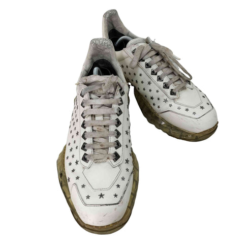 ジミーチュウ JIMMY CHOO ダイヤモンドレザースニーカー メンズ 40
