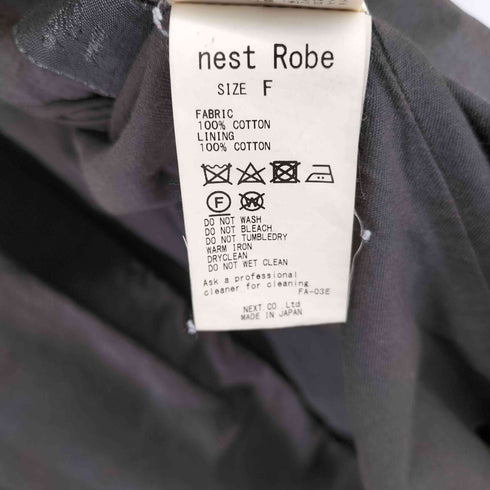 ネストローブ nest Robe スーピマコットンマッキーノコート ショップコート メンズ