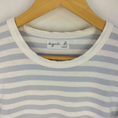 アニエスベー agnes b. ボーダー クルーネック カットソー レディース
