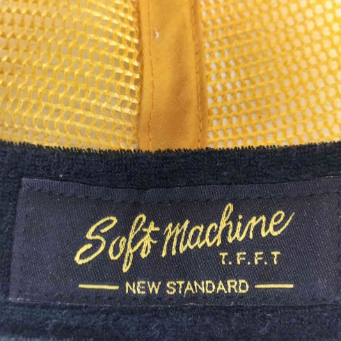 ソフトマシーン The softmachine ドロッピングロゴキャップ メンズ