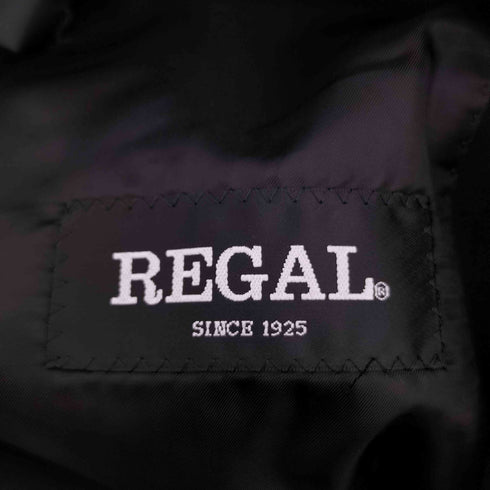 リーガル REGAL ダブルブレスト テーラードジャケット 2タック スラックスパンツ セットアップ メンズ A6