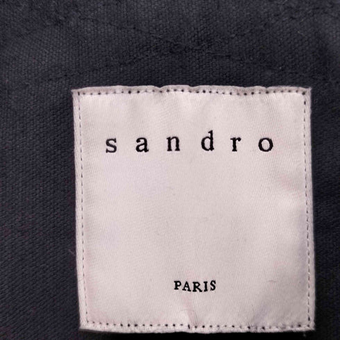 サンドロパリ sandro PARIS フラップポケット 細畝 コーデュロイ L/S シャツ メンズ 2