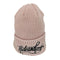 ハイドアンドシーク HIDE AND SEEK Cursive Logo Knit CAP メンズ