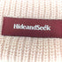 ハイドアンドシーク HIDE AND SEEK Cursive Logo Knit CAP メンズ