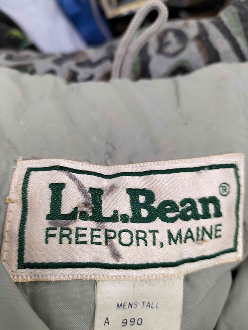 エルエルビーン L.L.Bean 70-80S USA製 Shadow Bark Camo Jacket シャドーパーク フレイム カモ ジップアップ ブルゾン ジャケット メンズ import:L