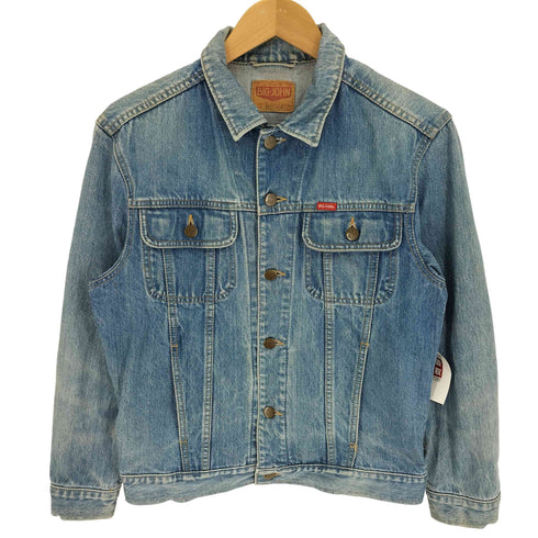 ビッグジョン BIG JOHN 紙パッチ 8519 ロゴボタン ロゴパッチ デニム ジャケット メンズ import:S