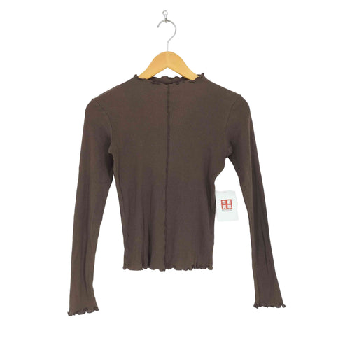 イウエンマトフ AEWEN MATOPH メロウリブハイネックカットソー レディース