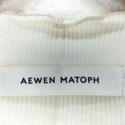 イウエンマトフ AEWEN MATOPH メロウリブハイネックカットソー レディース