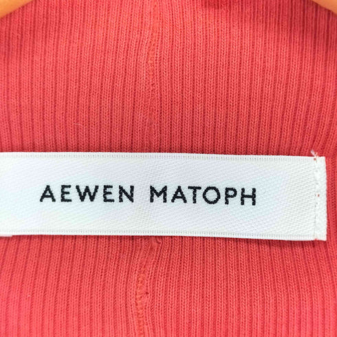 イウエンマトフ AEWEN MATOPH メロウリブハイネックカットソー レディース