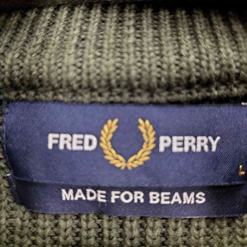 フレッドペリー FRED PERRY 24AW 別注 Driver's Knit ドライバーズ ニット メンズ import:L