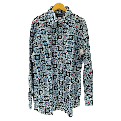 ENYCE CLOTHING CO 90-00S 総柄 ビッグサイズ L/S シャツ メンズ import:XL