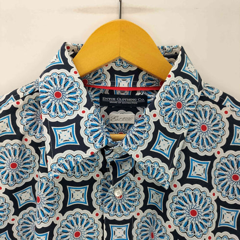 ENYCE CLOTHING CO 90-00S 総柄 ビッグサイズ L/S シャツ メンズ import:XL