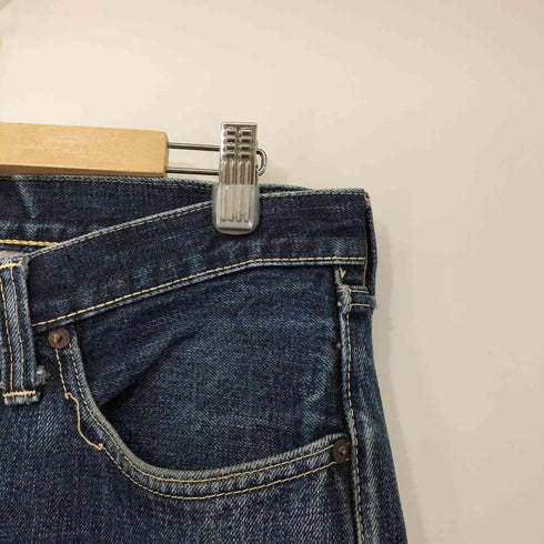 フルカウント FULLCOUNT 1108 ボタンフライ スリムストレートジーンズ メンズ US:34-35