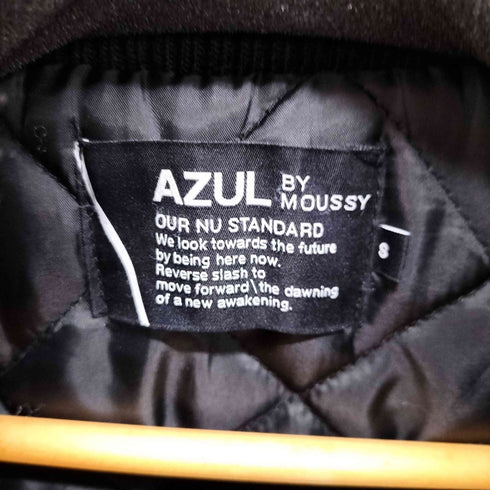 アズールバイマウジー AZUL by moussy B-HEATライアン合皮中綿ブルゾン メンズ import:S