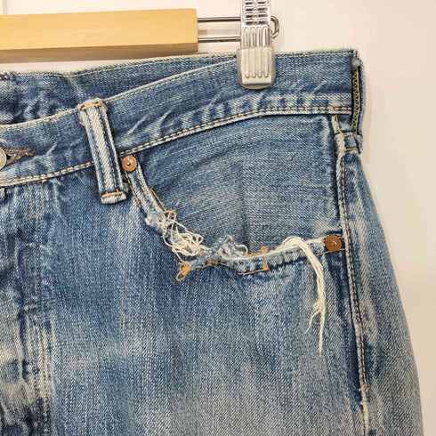 フルカウント FULLCOUNT 1101 ボタンフライ ストレート デニム メンズ