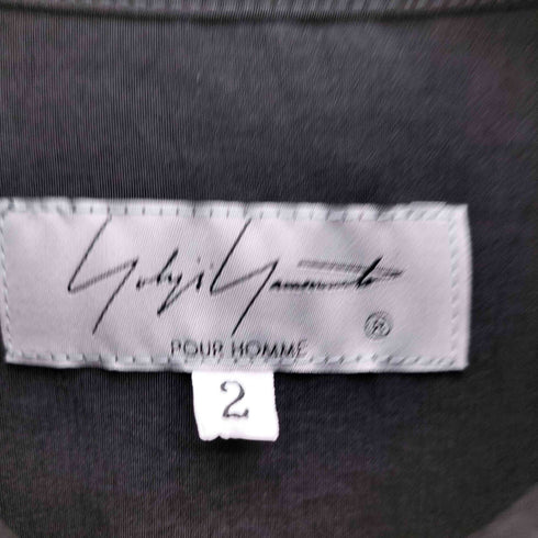ヨウジヤマモトプールオム Yohji Yamamoto POUR HOMME 25AW Ta TUXEDO STANDARD BIG SHIRT メンズ JPN:2