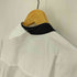 ヨウジヤマモトプールオム Yohji Yamamoto POUR HOMME 23AW BLACK AND WHITE SHIRT WITH HALF DOUBLE COLLAR メンズ JPN:2