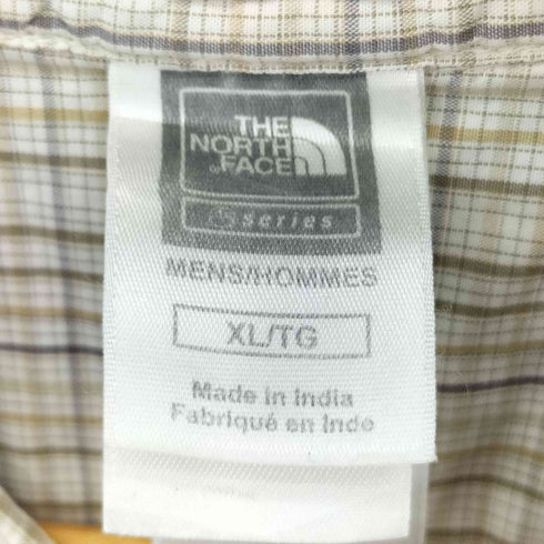 ザノースフェイス THE NORTH FACE ポケット付き チェックシャツ メンズ import:XL