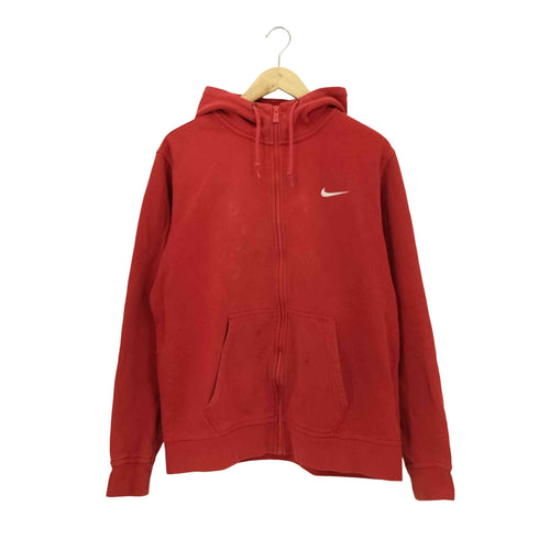 ナイキ NIKE ロゴ刺繍 ジップアップパーカー メンズ import:L