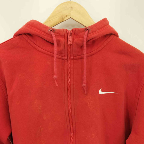 ナイキ NIKE ロゴ刺繍 ジップアップパーカー メンズ import:L
