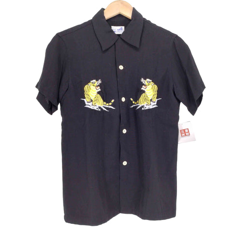 テイラートウヨウ TAILOR TOYO テーラー東洋 SOUVENIR SHIRT スカ刺繍 レーヨンショートスリーブ レディース FREE