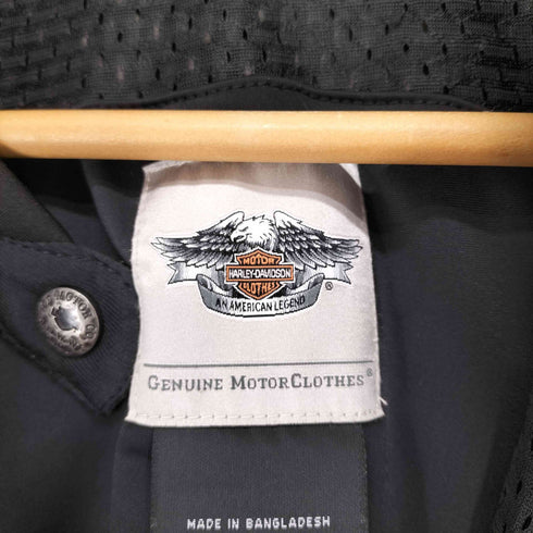 ハーレーダビッドソン HARLEY-DAVIDSON メッシュレーシングジャケット メンズ M