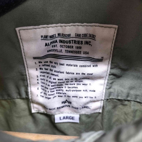 アルファインダストリーズ ALPHA INDUSTRIES ミリタリー 半袖シャツ メンズ JPN:L