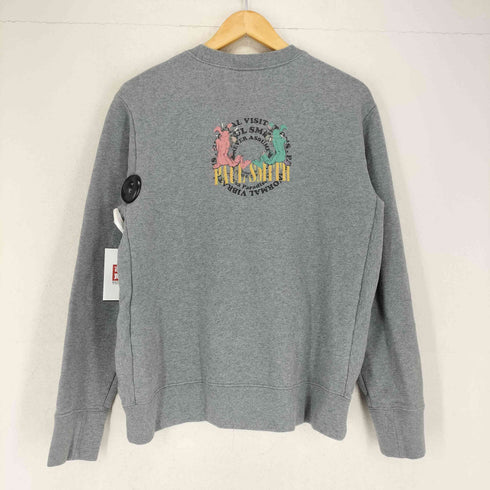 ポールスミス Paul Smith 両面プリントクルーネックスウェット メンズ L