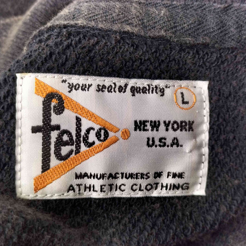 フェルコ FELCO USA製 スウェットスタジャン メンズ JPN:M