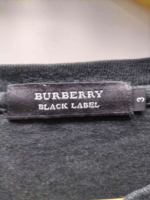 バーバリーブラックレーベル BURBERRY BLACK LABEL マルチ フォント ロゴ プリント Tシャツ メンズ 3