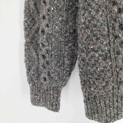 Athena Designs フィッシャーマンニット ウールケーブルニット メンズ